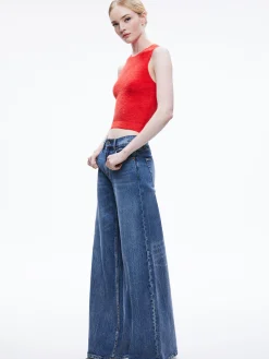 AMITY SLEEVELESS CROPPED TANK