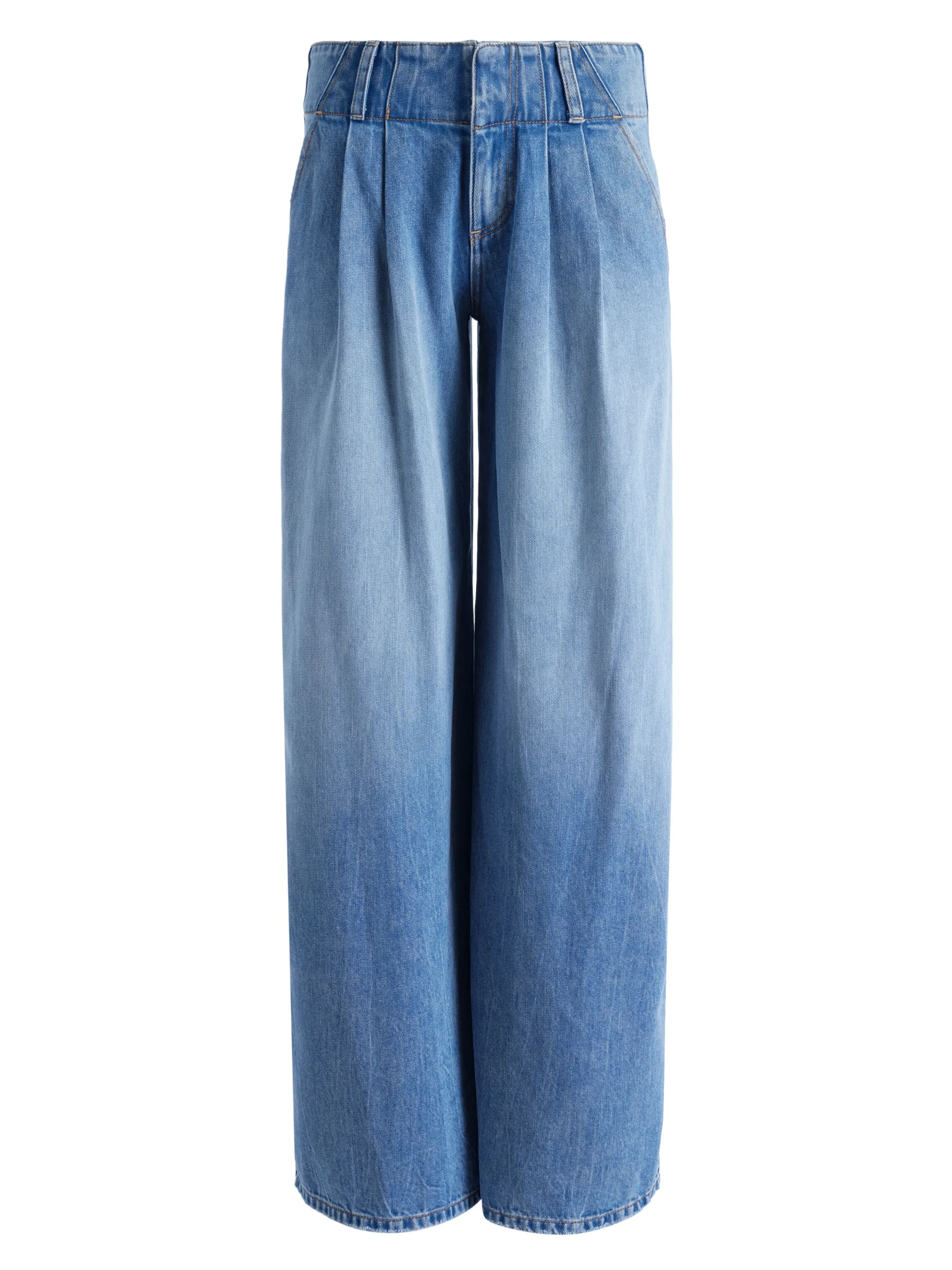 ANDERS LOW RISE PLEATED JEAN
