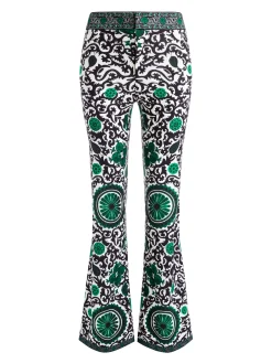 ANDREW HIGH WAISTED BOOTCUT SLIM PANT