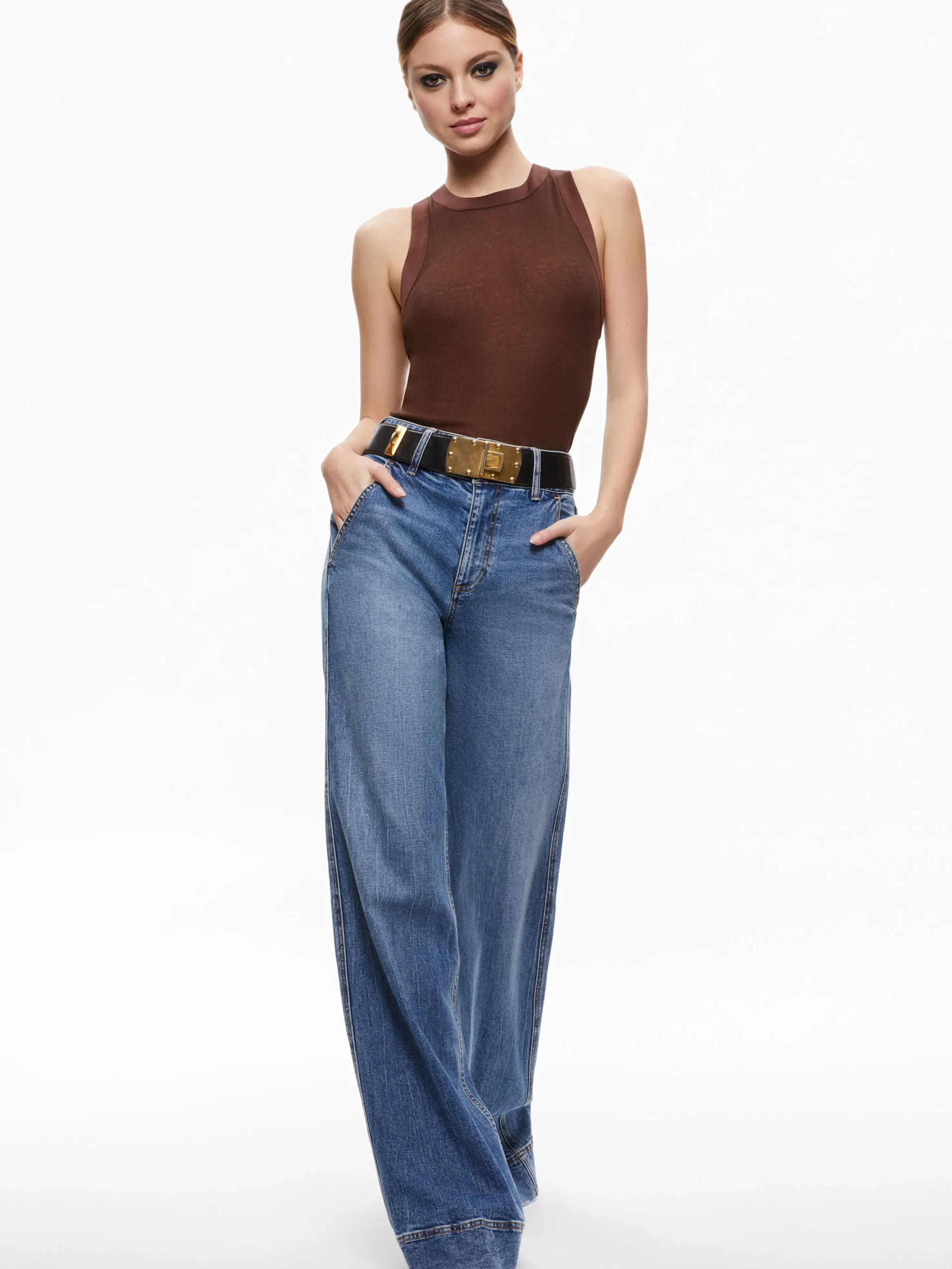 ANGELINA CREWNECK TANK