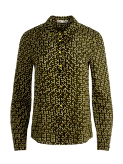 A+O X BASQUIAT WILLA PLACKET TOP