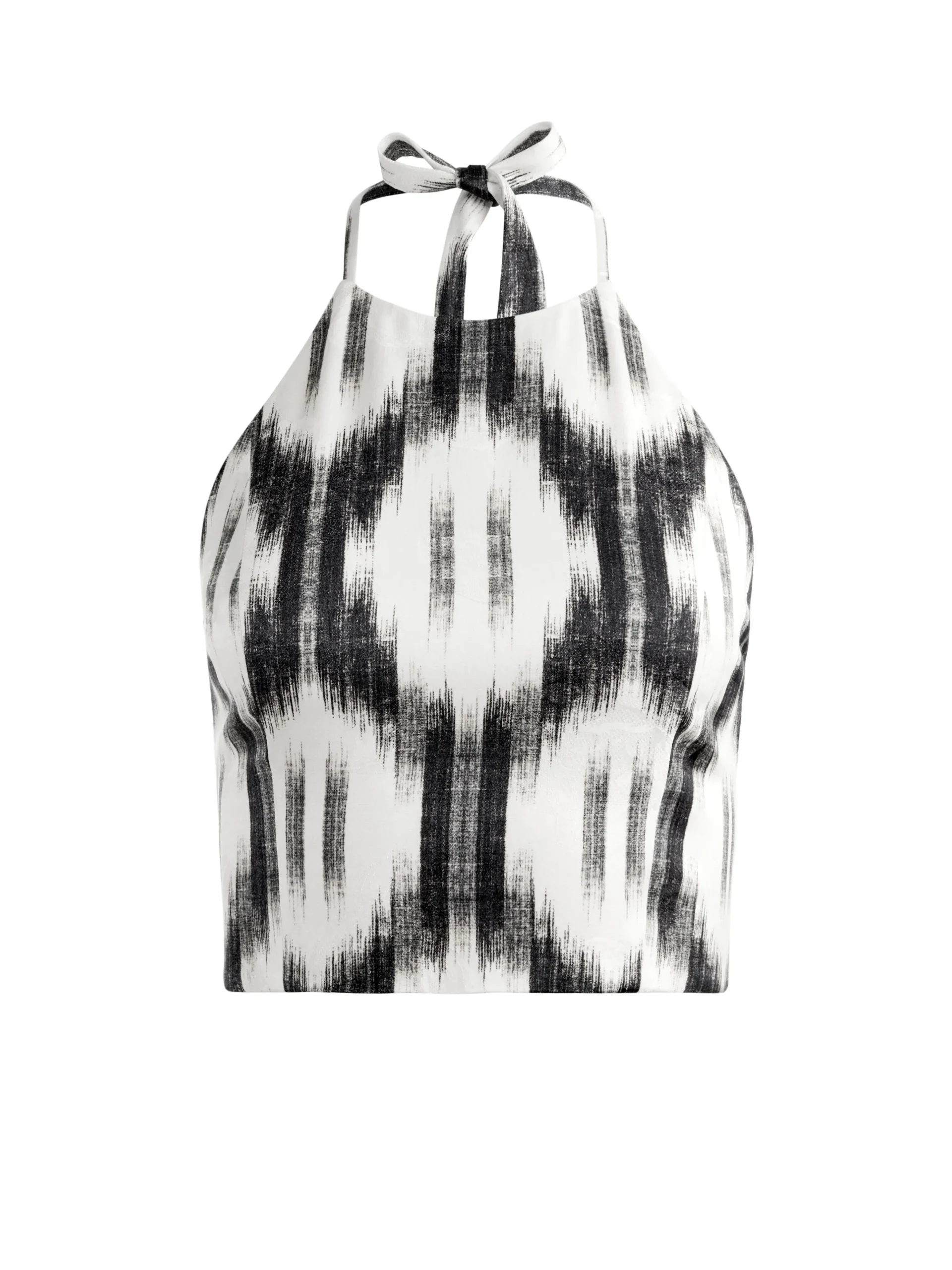 ASH TIE NECK HALTER TOP