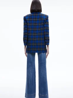 ASHLEY OVERSIZED BLAZER + MAEVE MIDI SLIP SKIRT