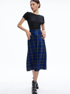 ASHLEY OVERSIZED BLAZER + MAEVE MIDI SLIP SKIRT