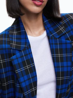 ASHLEY OVERSIZED BLAZER + MAEVE MIDI SLIP SKIRT
