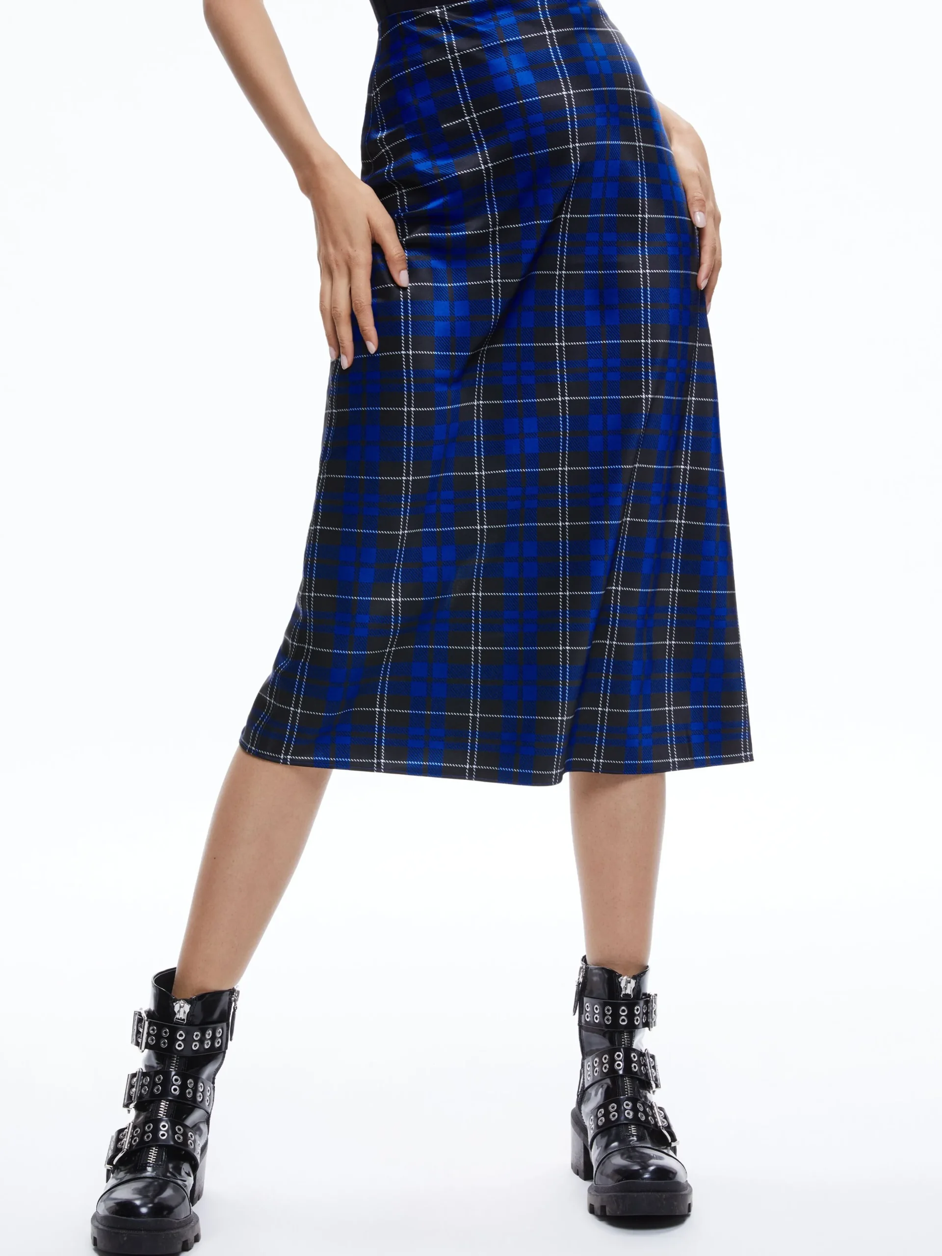 ASHLEY OVERSIZED BLAZER + MAEVE MIDI SLIP SKIRT
