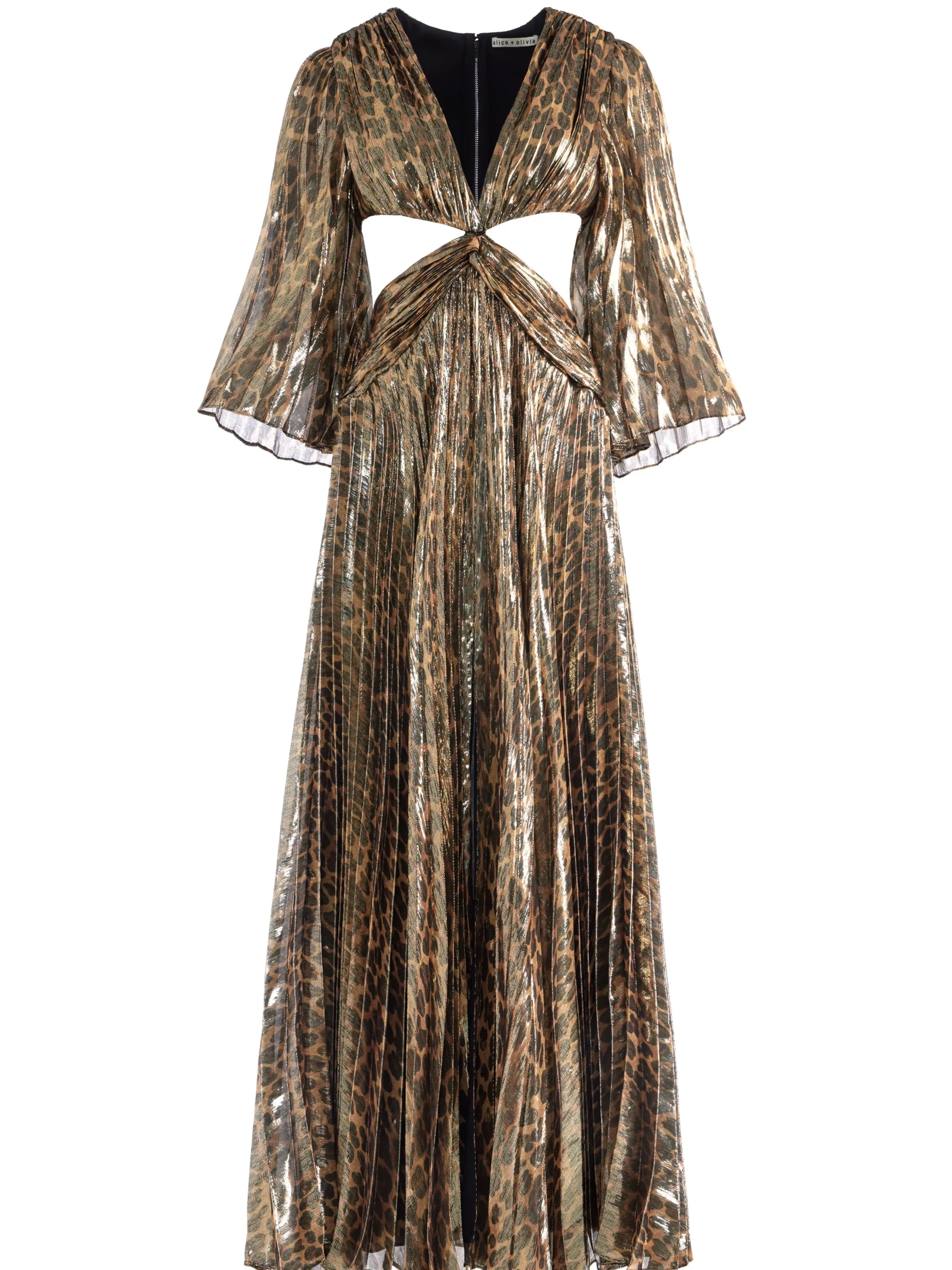 BAHAMA V-NECK CUT OUT MAXI DRESS