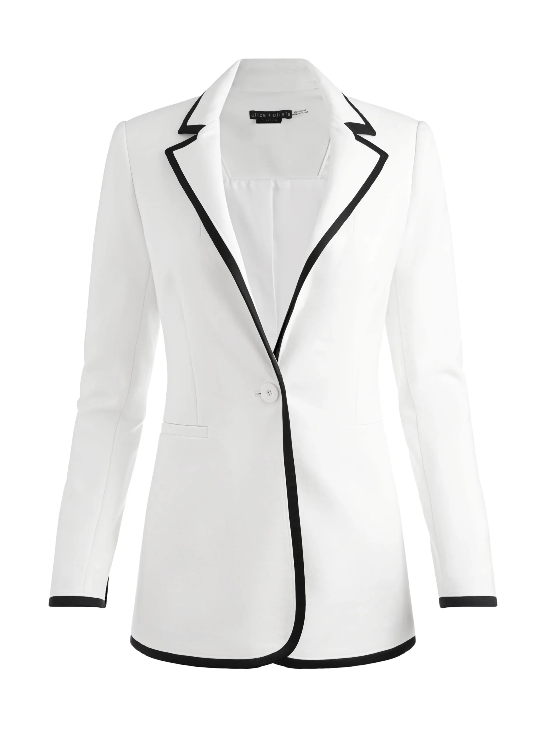 BREANN CONTRAST TRIM BLAZER