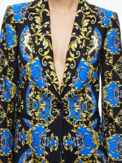 BREANN FITTED BLAZER + TEENY FIT FLARE BOOTCUT PANT