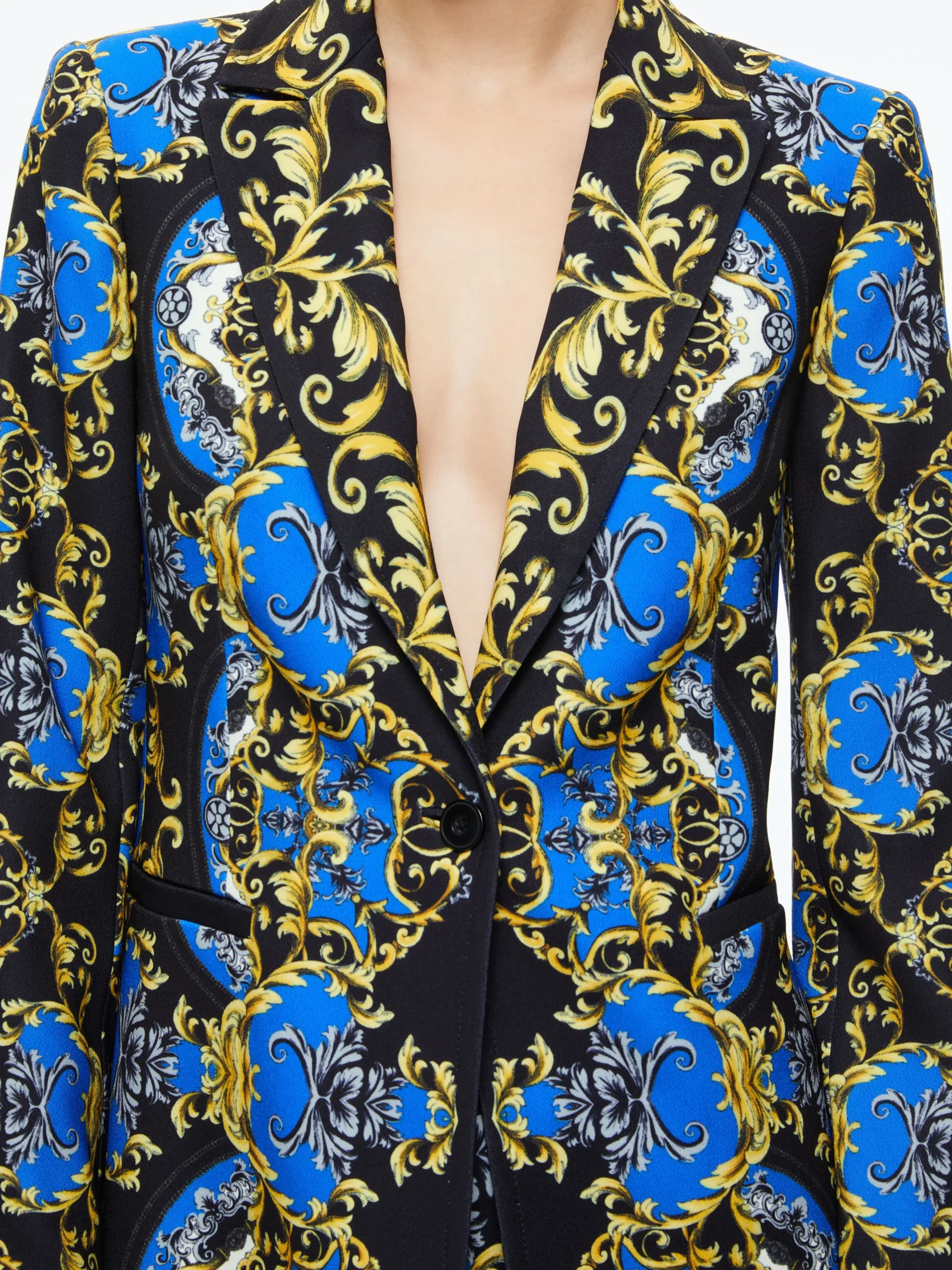 BREANN FITTED BLAZER + TEENY FIT FLARE BOOTCUT PANT