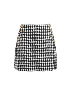 BRESLIN CORSET TOP + DONALD SIDE BUTTON SKIRT