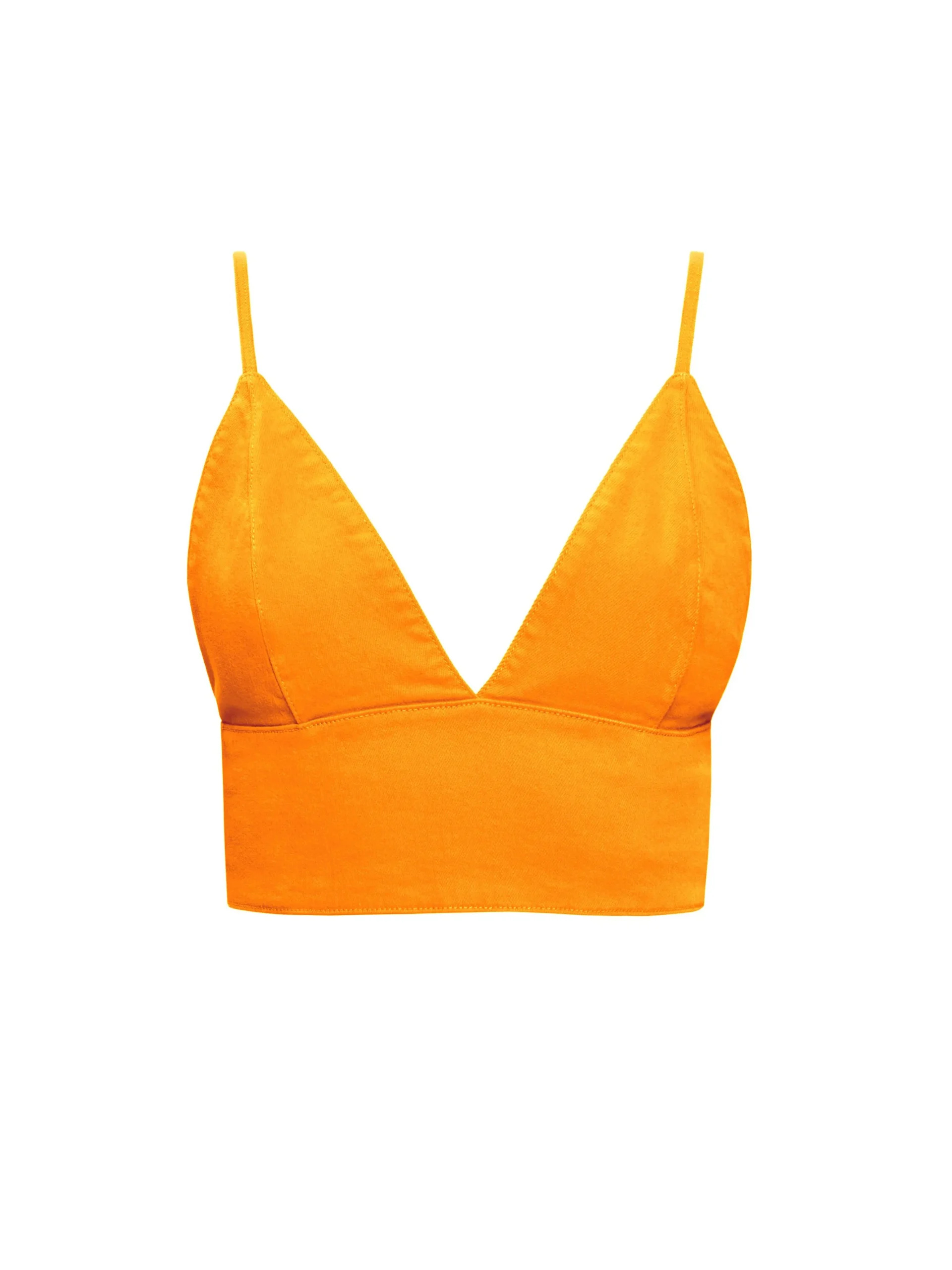 CARLI DENIM BRA TOP