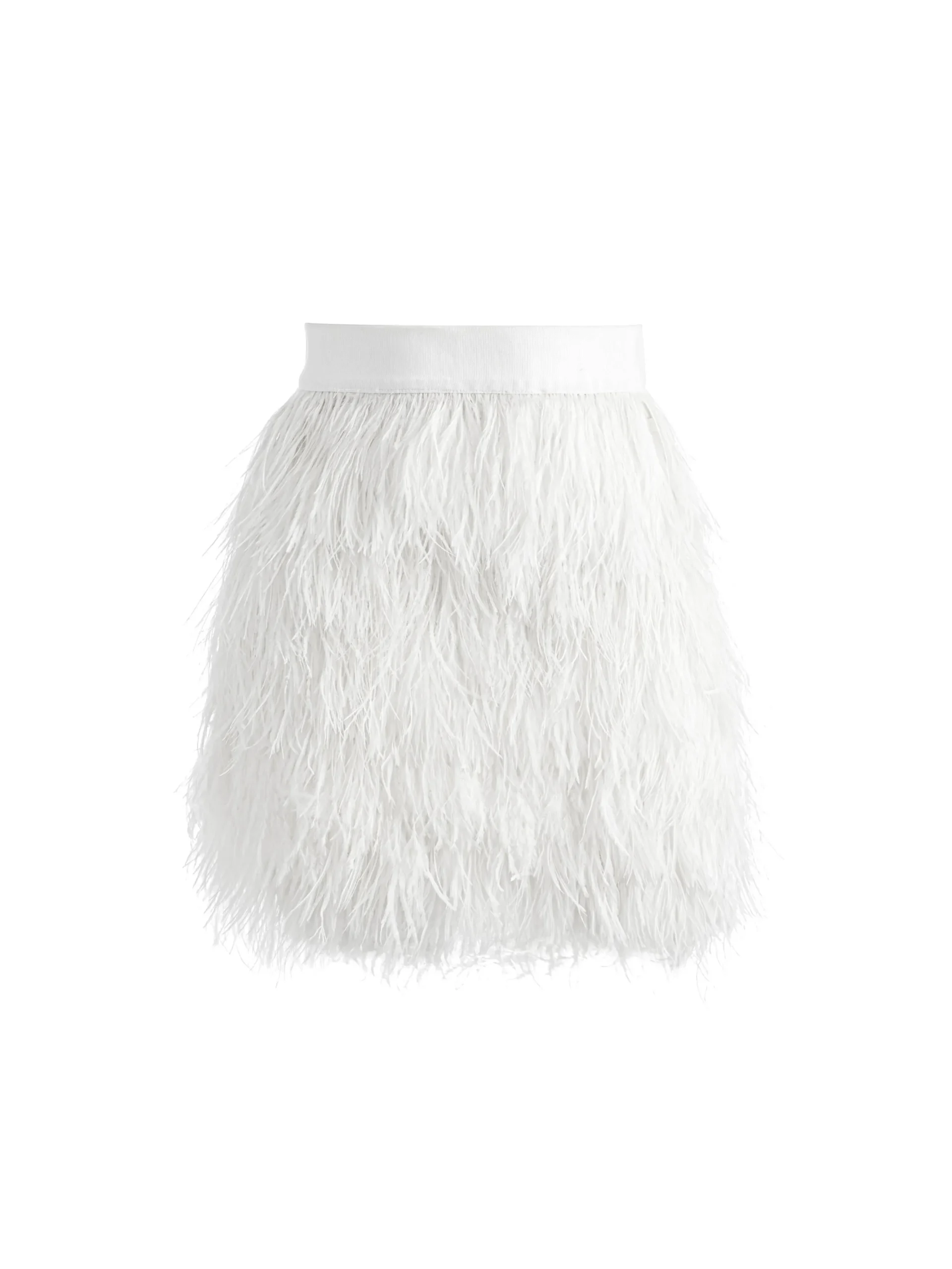 CERESI FEATHER TOP + CINA FEATHER MINI SKIRT