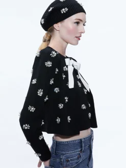 CHIRA SLOUCHY EMBELLISHED HAT