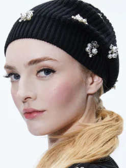CHIRA SLOUCHY EMBELLISHED HAT