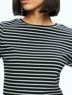 CINDY CLASSIC CROPPED TEE