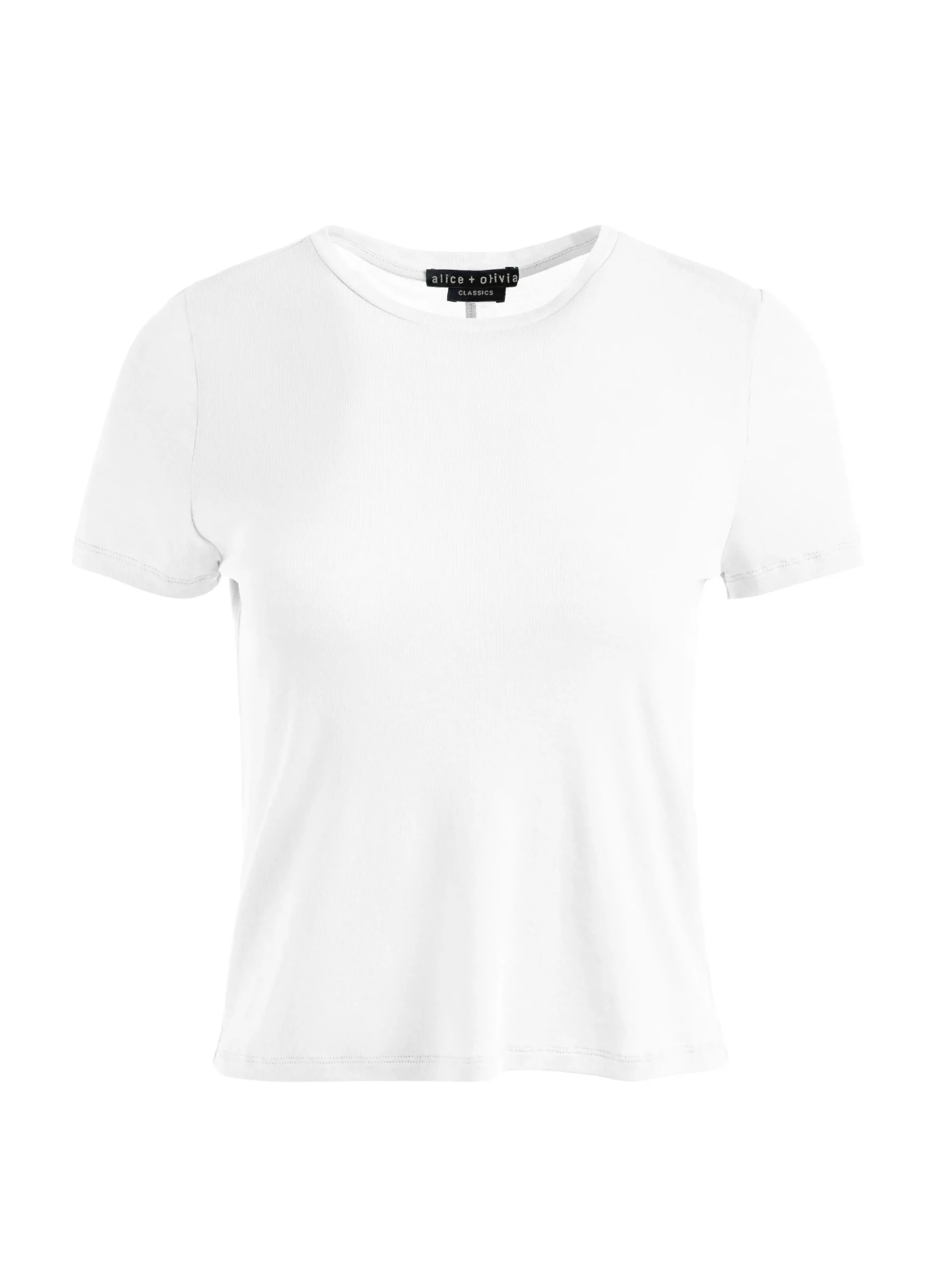 CINDY CLASSIC CROPPED TEE