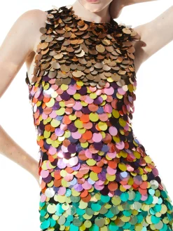 CLYDE EMBELLISHED SHIFT DRESS