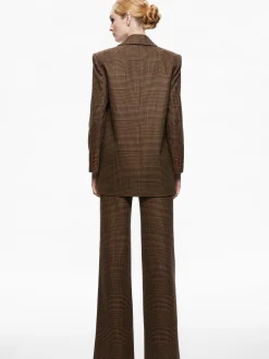 COLLEY NOTCH COLLAR BLAZER + DEANNA HIGH WAISTED BOOTCUT PANT
