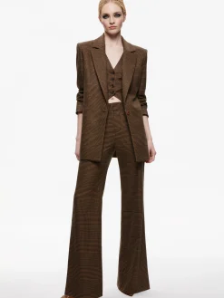 COLLEY NOTCH COLLAR BLAZER + DEANNA HIGH WAISTED BOOTCUT PANT