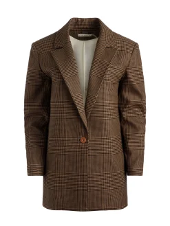 COLLEY NOTCH COLLAR BLAZER + DEANNA HIGH WAISTED BOOTCUT PANT
