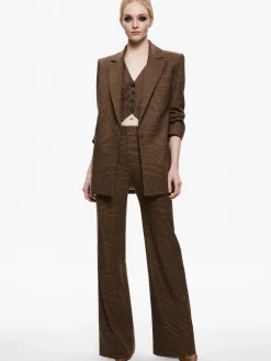 COLLEY NOTCH COLLAR BLAZER + ZONA HIGH WAISTED MINI SKIRT