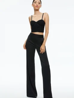 DAMIA RUCHED BUSTIER TOP