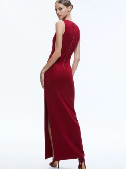 DELORA SLEEVELESS MAXI DRESS