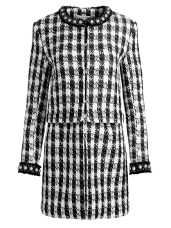 DEON TWO-FER TWEED JACKET