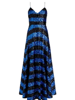 DOMENICA SEQUIN GOWN DRESS