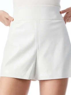 DONALD VEGAN LEATHER SHORT