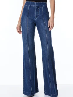 DYLAN HIGH WAISTED WIDE LEG JEAN