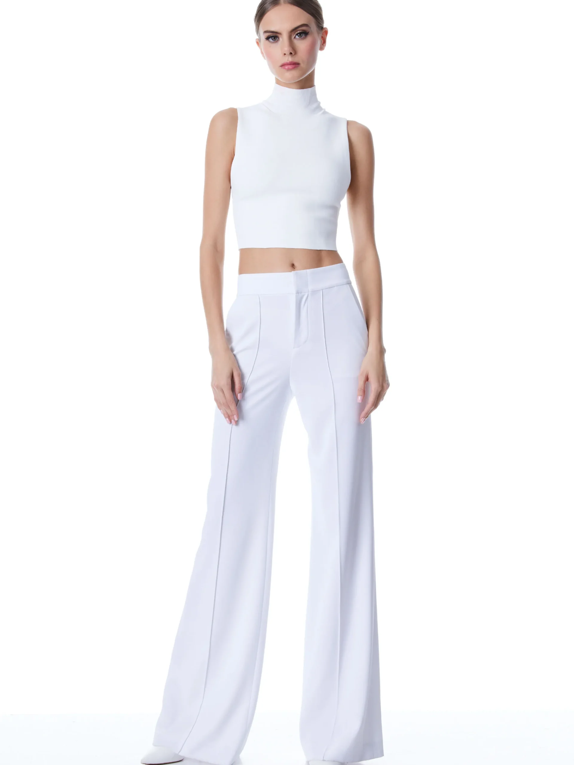 DYLAN HIGH WAISTED WIDE LEG PANT