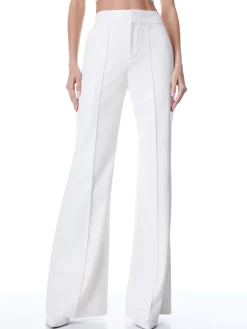 DYLAN VEGAN LEATHER WIDE LEG PANT