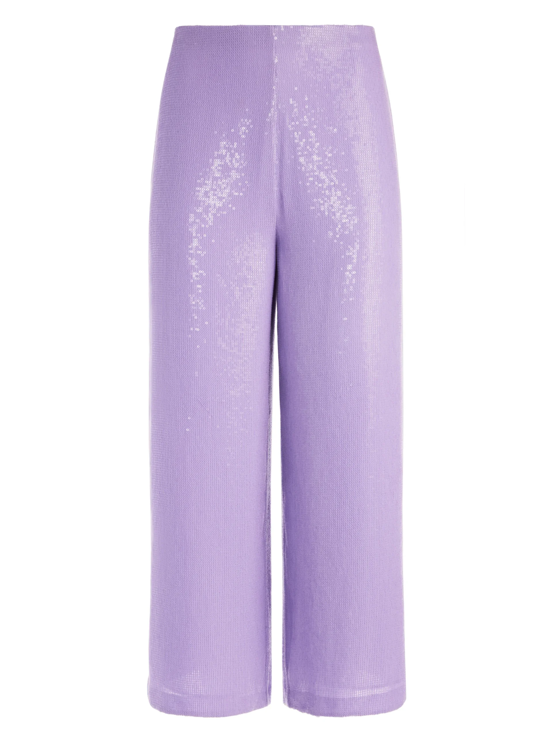 ELBA SEQUIN HIGH WAISTED ANKLE PANT