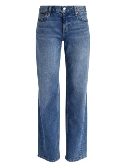 ERNIE LOW RISE BUCKLE BACK JEAN