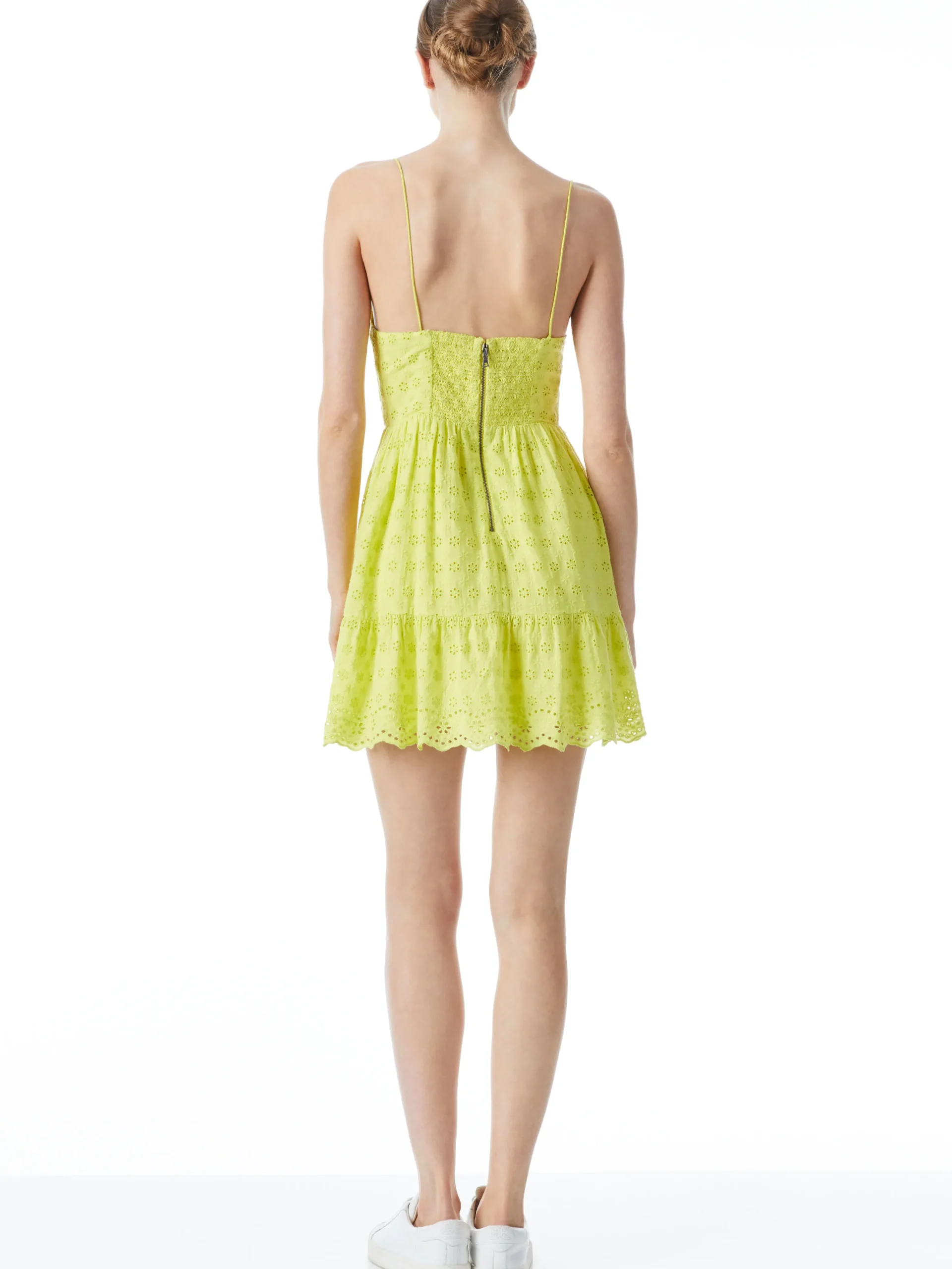 FAE SPAGHETTI STRAP MINI DRESS