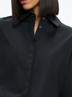 FINELY HIGH-LOW BLOUSE