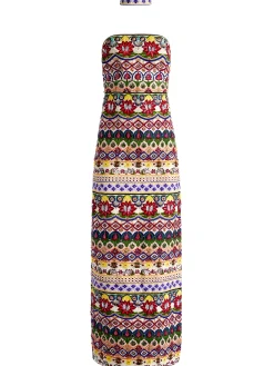 GEORGIE CHOKER STRAPLESS GOWN
