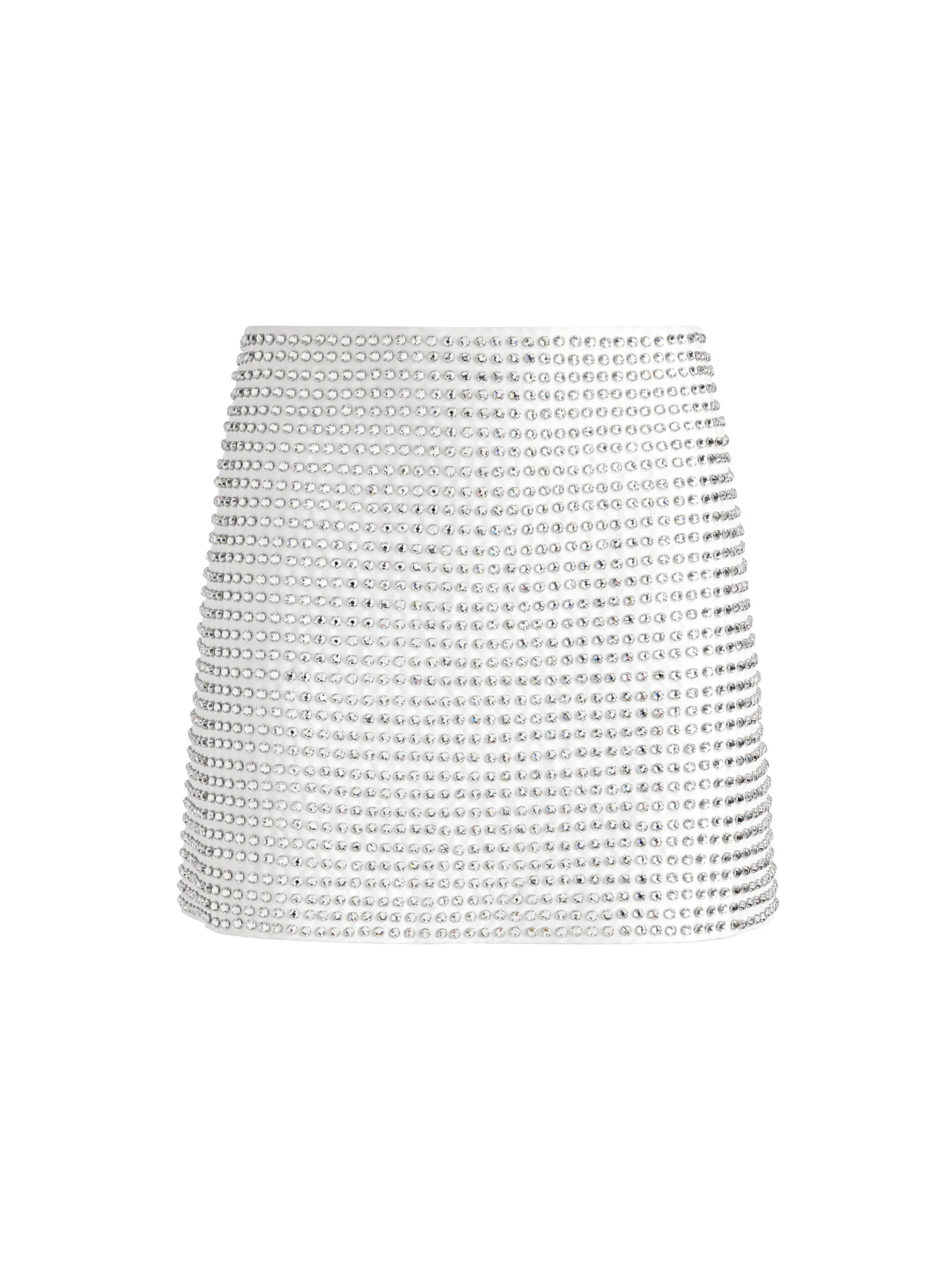 GRAZI EMBELLISHED TIE BACK CROP TOP + RILEY EMBELLISHED MINI SKIRT
