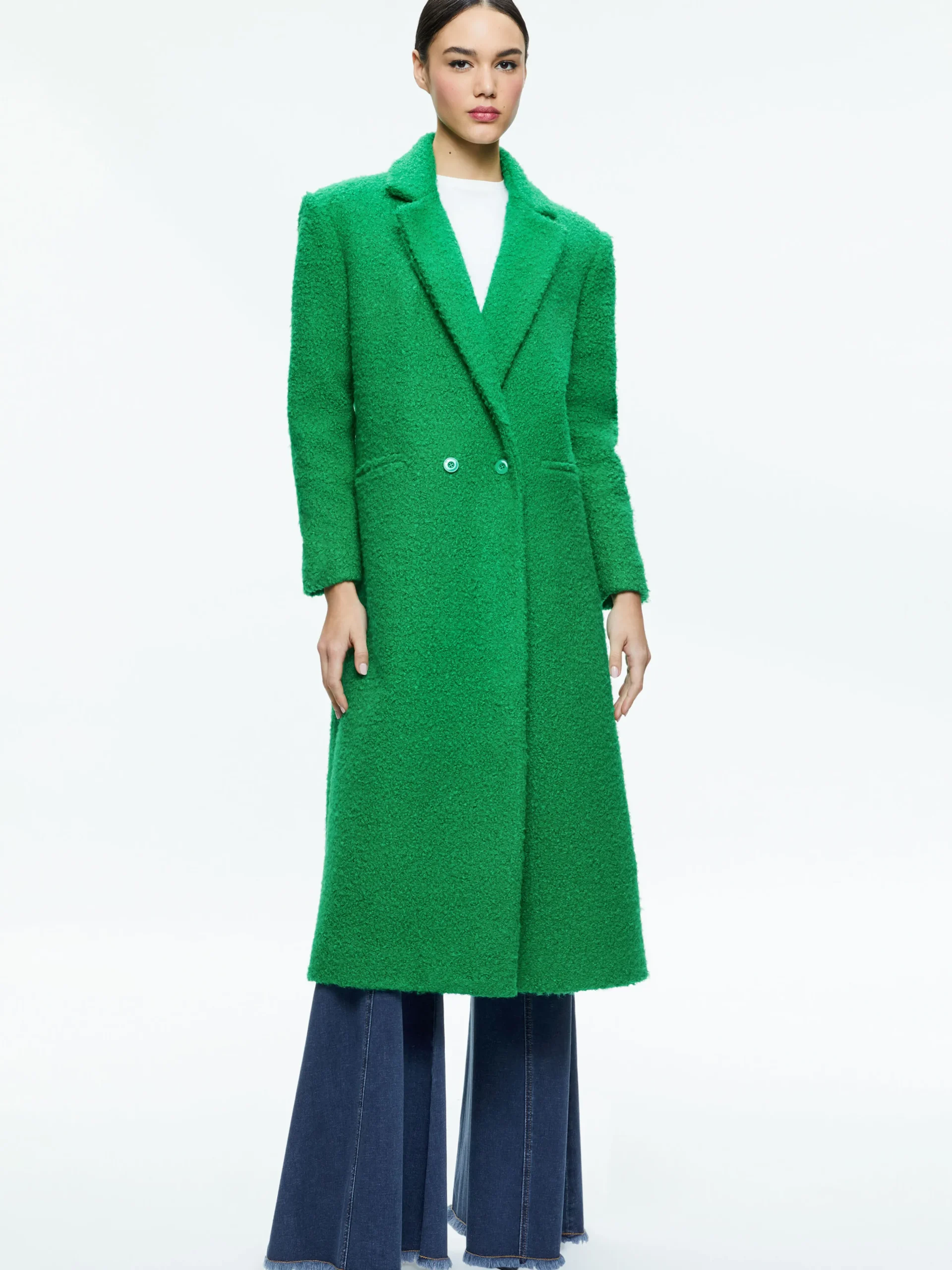 JIMMY OVERSIZED COAT WITH LONG LAPEL