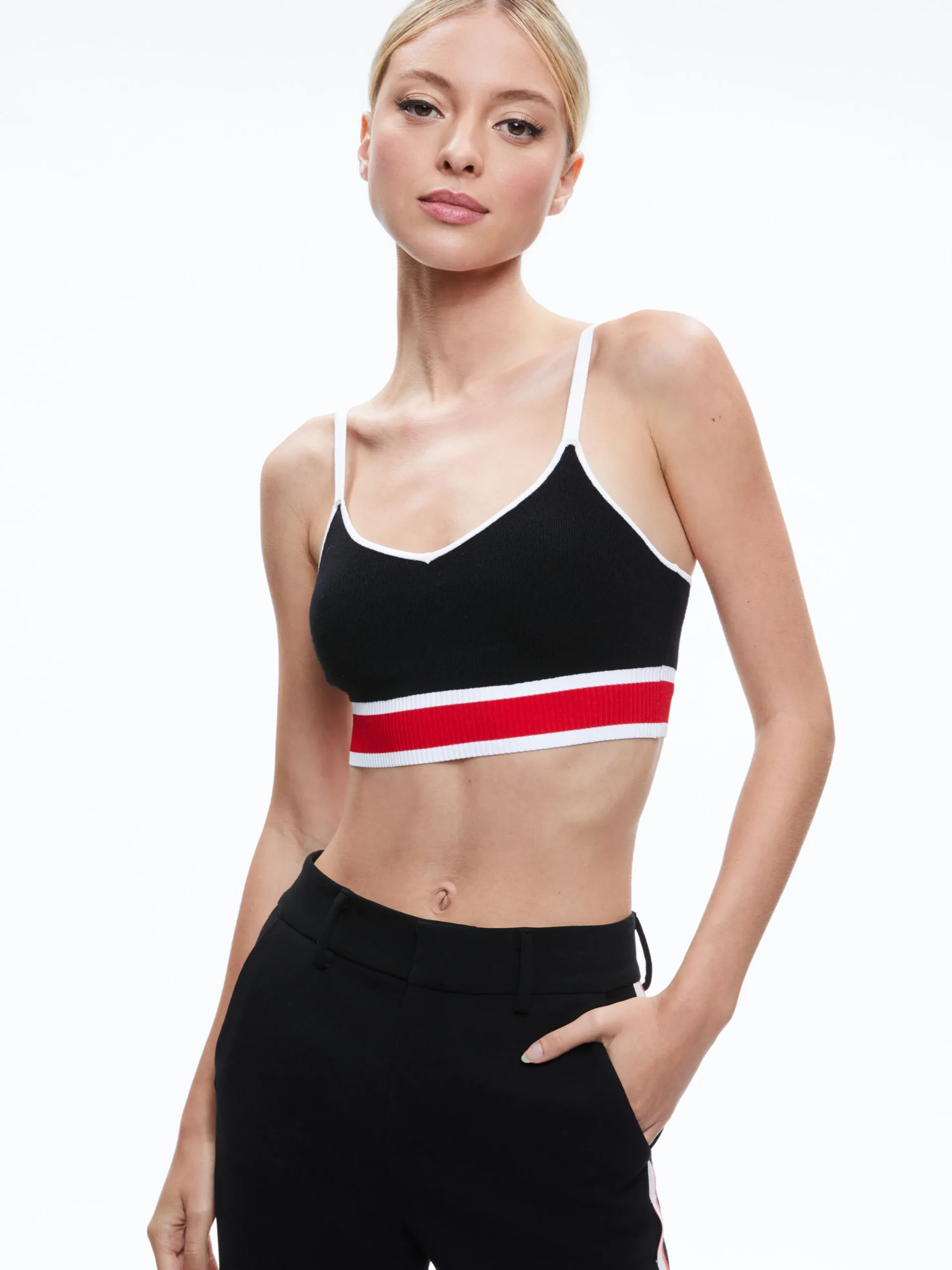 JUANA CROPPED CARDIGAN + MAUDE BRALETTE