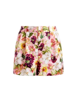 JUSTIN ROLLED CUFF BLAZER + CONRY PLEATED SHORT