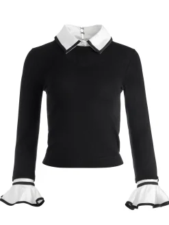 JUSTINA COMBINATION SWEATER