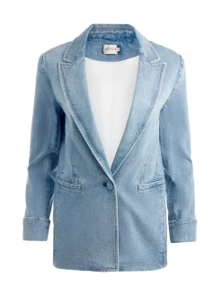 JUSTINE ROLLED CUFF BLAZER