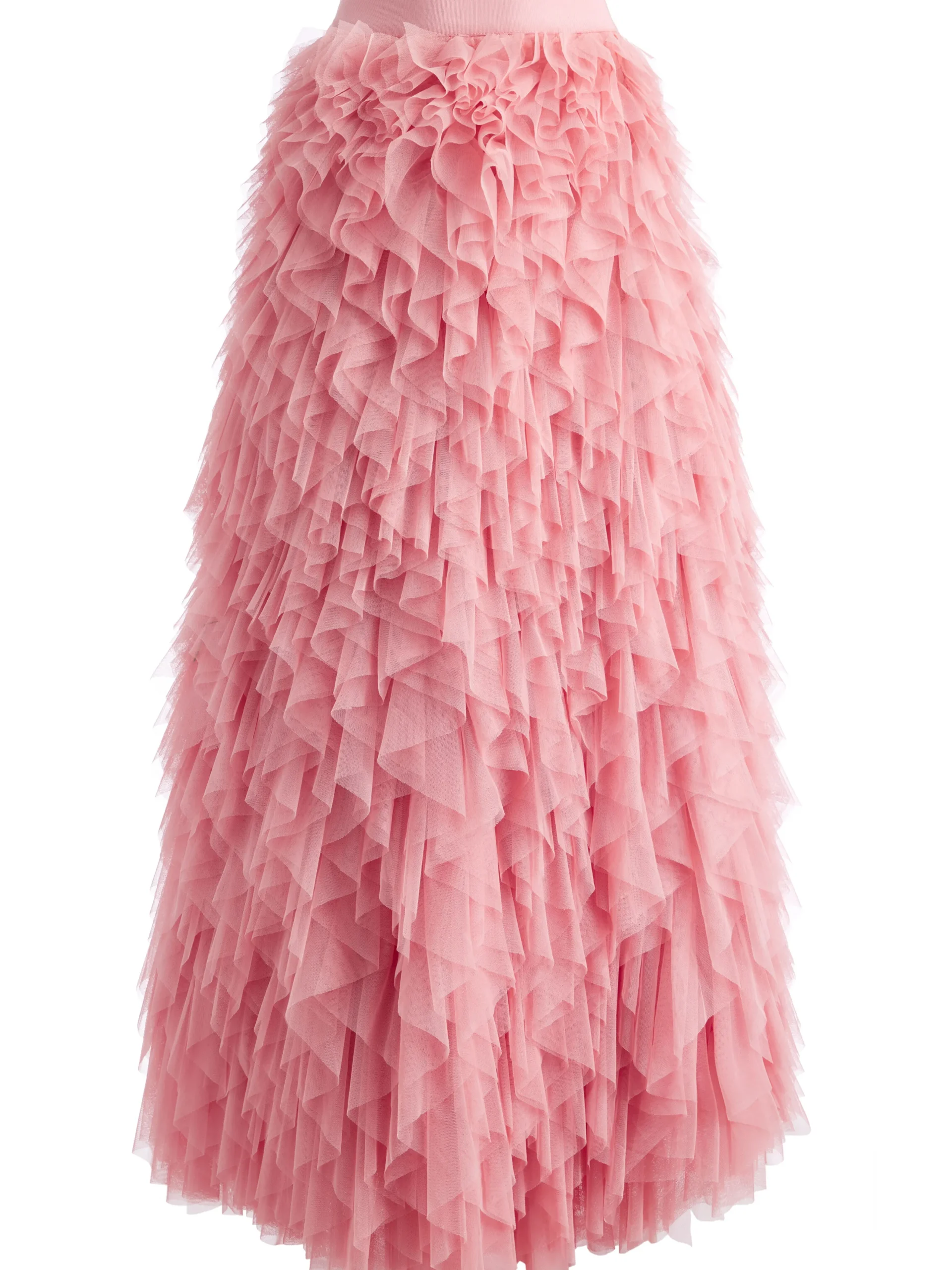 KAL RUFFLE GOWN SKIRT