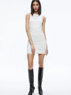 KATHERINA RUCHED FITTED DRESS