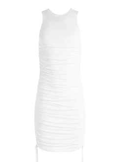 KATHERINA RUCHED FITTED DRESS