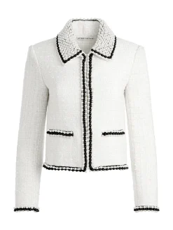 KIDMAN PEARL COLLAR BOXY JACKET