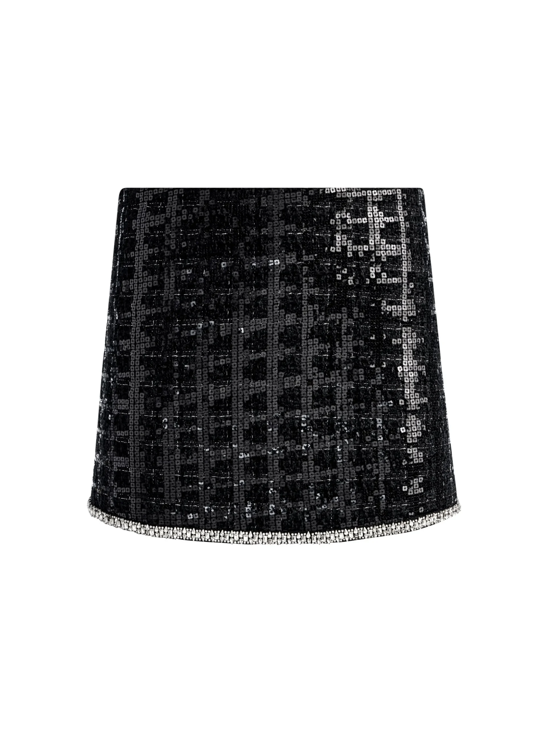 KIDMAN SEQUIN TWEED JACKET + RUBI SEQUIN TWEED MINI SKIRT